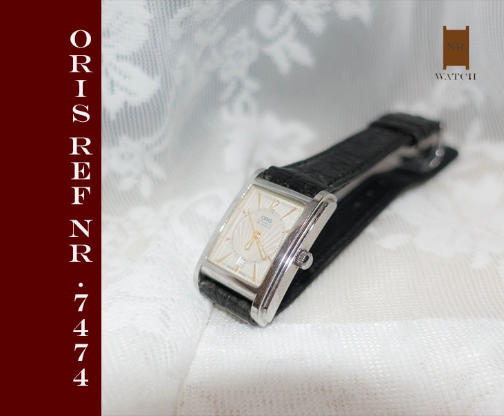 Oris 7474 Rectangular Watch Full Set A familiarity of Cartier