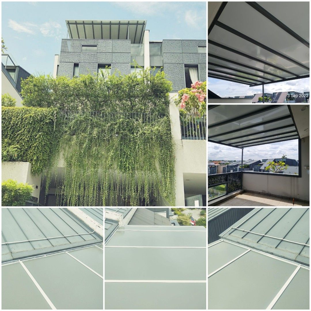 Outdoor Trellis, Zip Blinds, Awning, Canopy Roofing, Shelter Cover