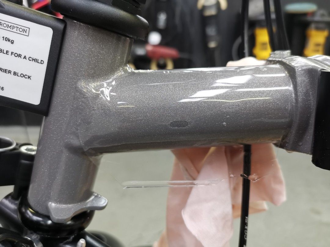 Paint protection film for bike , Sports Equipment, Bicycles & Parts