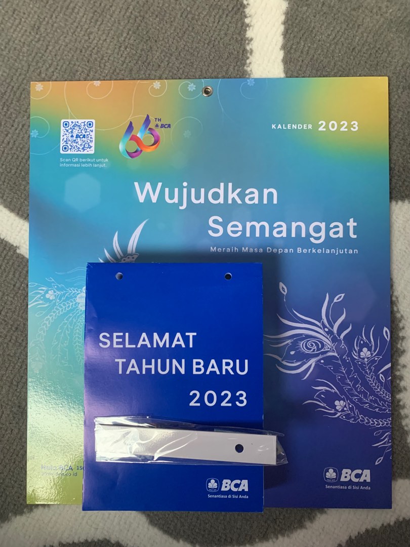 Paket Kalender BCA 2023 Nasabah Prioritas, Buku & Alat Tulis, Alat 