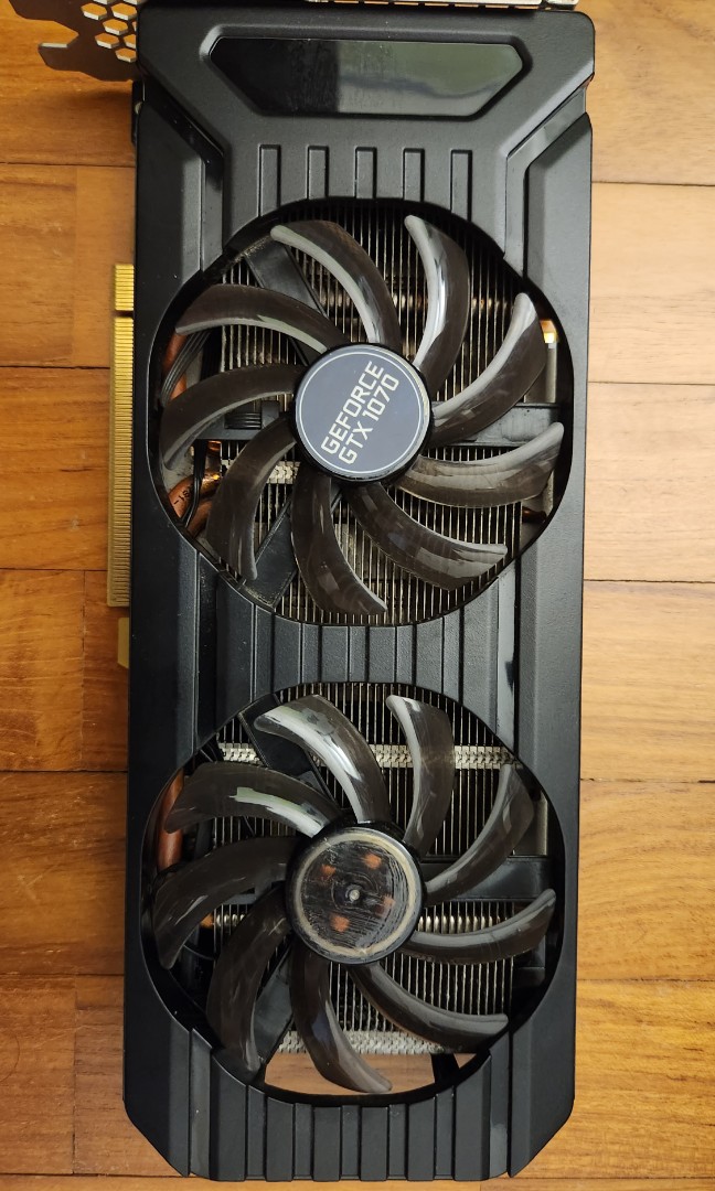 Palit Geforce GTX 1070 8GB graphic card gpu, Computers  Tech, Parts   Accessories, Computer Parts on Carousell