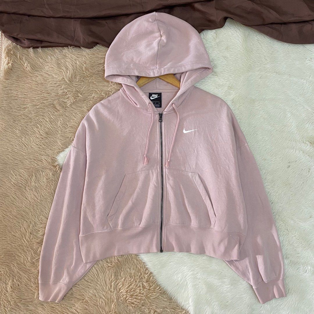 Pastel pink nike hoodie Women s Fashion Coats Jackets and