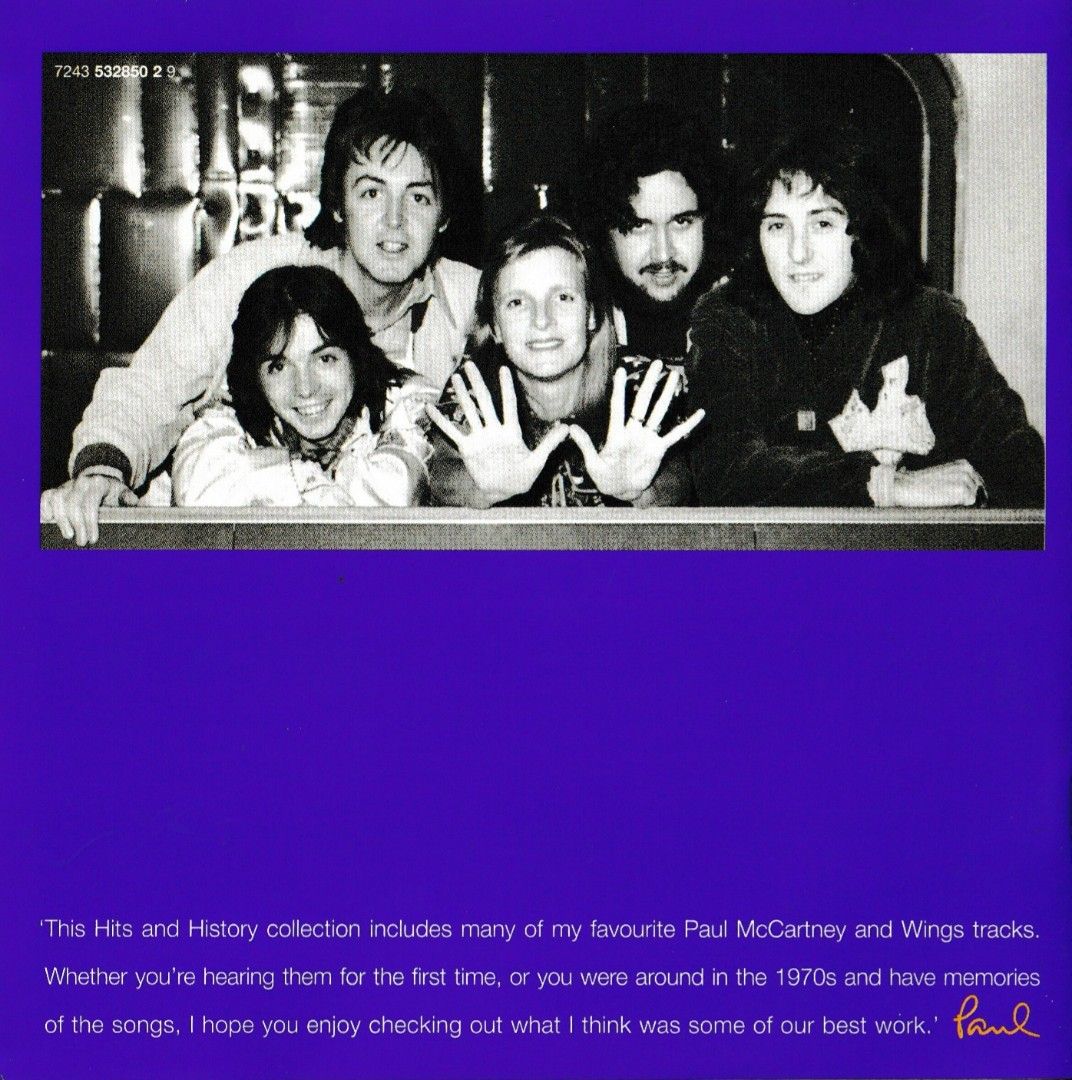 Paul McCartney Wingspan Double CD Of Wings Hits FREE SHIPPING ON paul-mccartney-wingspan-double-cd-of-wings-hits-free-shipping-on