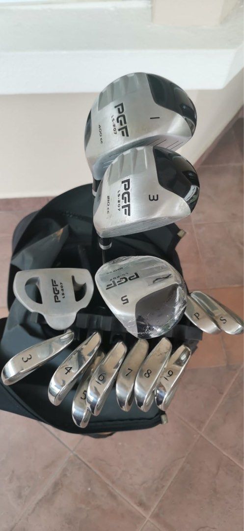 PGF Mustang Golfkeil-Set Herren - Geschmiedet, CNC-gefräst, Für Präzise Schläge & Spin