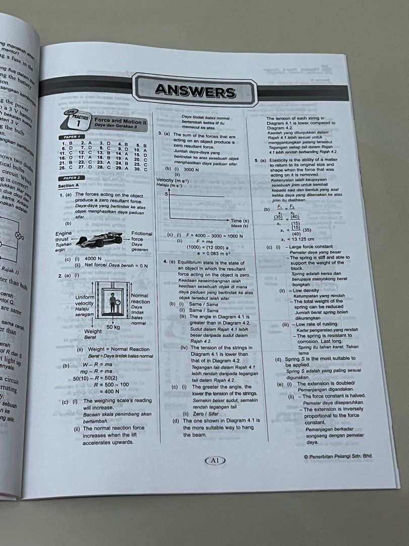 PHYSICS/FIZIK PRAKTIS HEBAT SPM KSSM FORM 5, Hobbies & Toys, Books ...