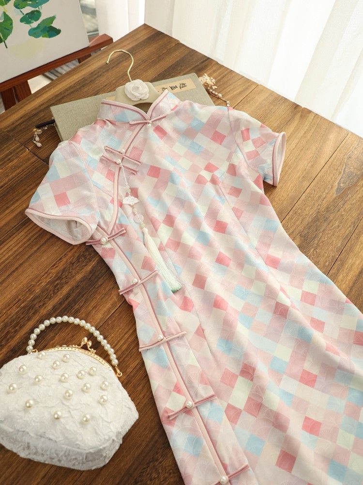 Pastel Qipao Top (Ombak Ganu) 26