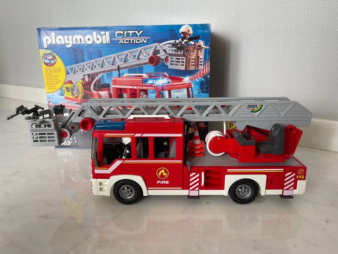 PLAYMOBIL Fire Brigade Fire Ladder Unit (9463)
