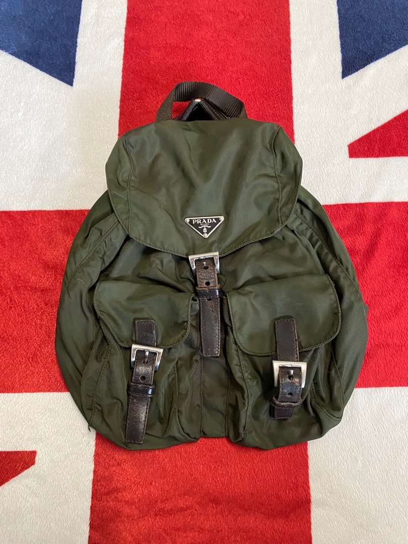 Prada Backpack, Women's Fashion, Bags & Wallets, Backpacks on Carousell