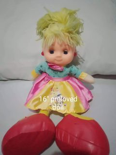 Preloved Baby Girl Rainbow Brite Doll
