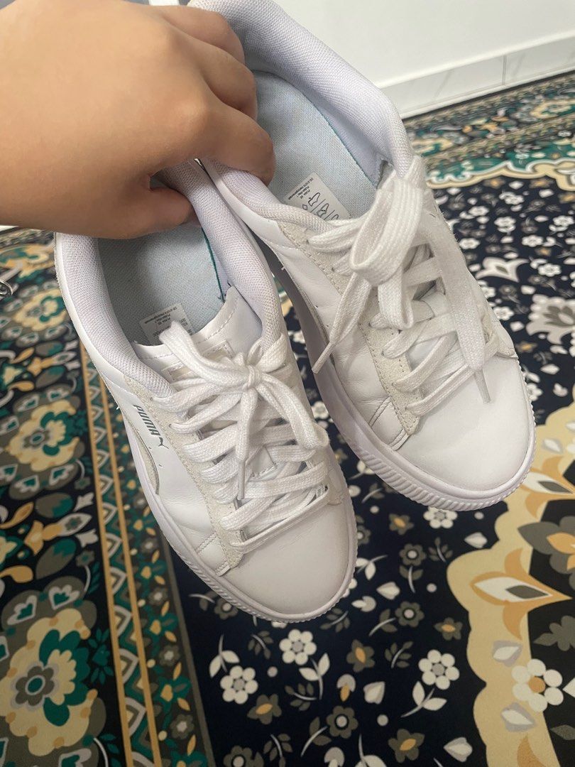 Puma basket remix women's cheap sneakers