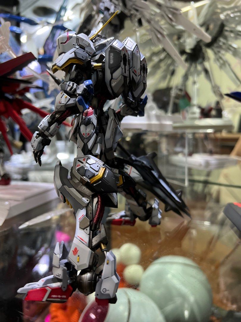 MG Gundam Barbatos Custom Painted with GK pieces, Hobbies & Toys, Toys ...