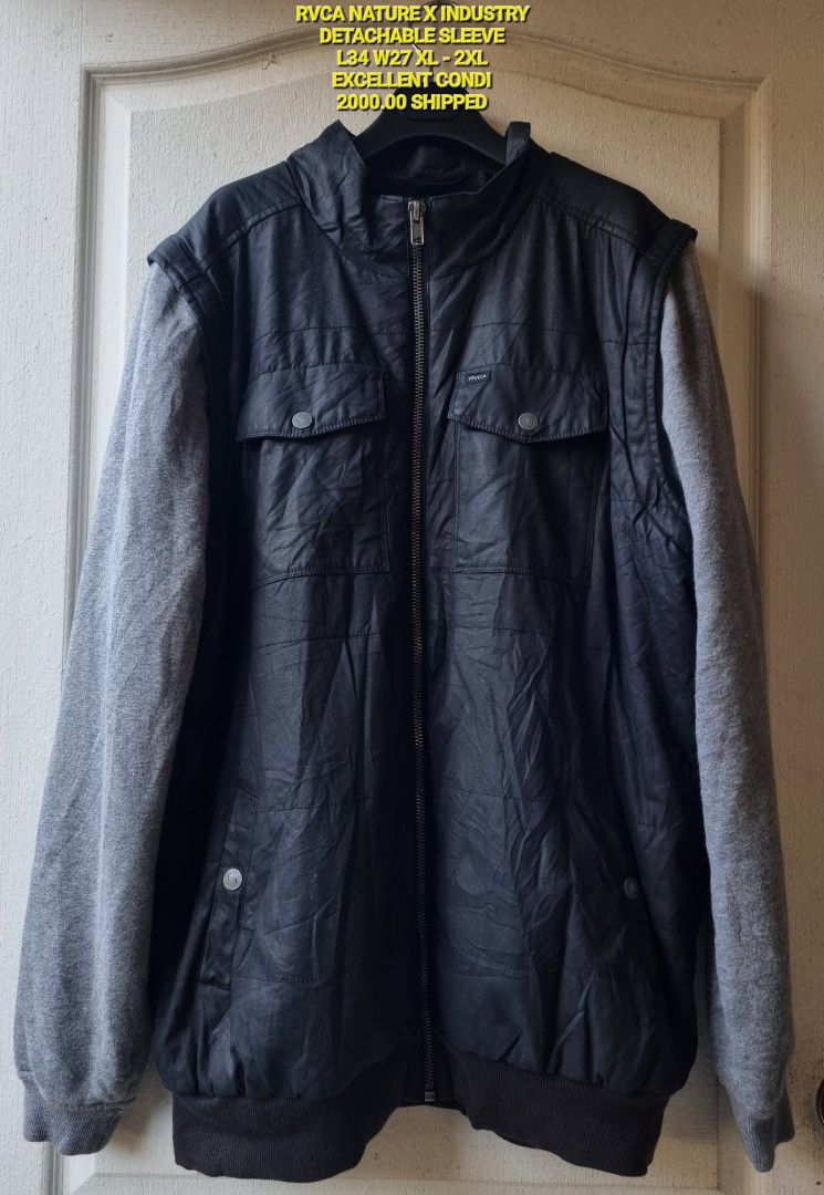 Rvca nature clearance x industry jacket