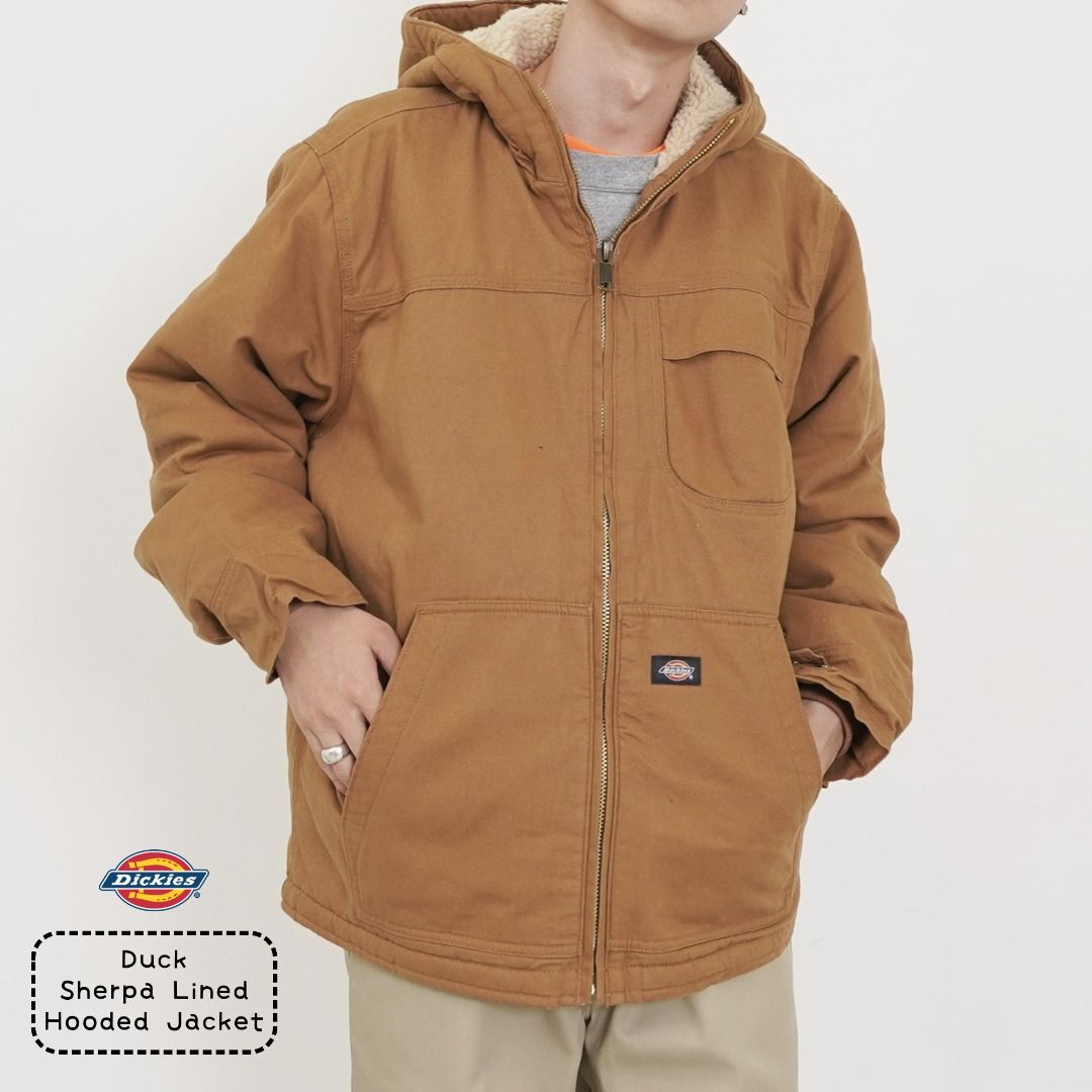 Dickies Duck High Pile Fleece Lined Hooded Jacket 羊毛內層外套