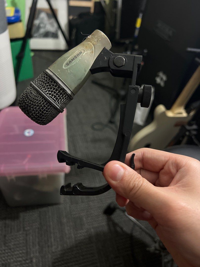 Samson kick, snare and tom mic, Hobbies & Toys, Music & Media, Musical