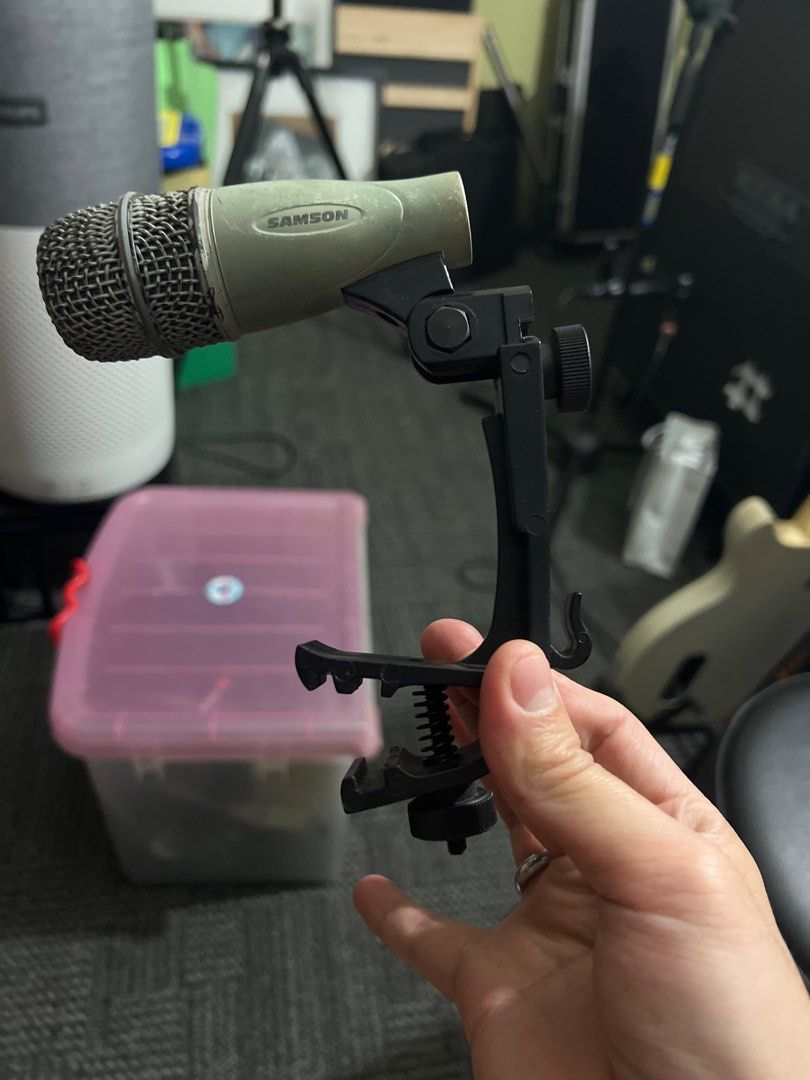 Samson kick, snare and tom mic, Hobbies & Toys, Music & Media, Musical