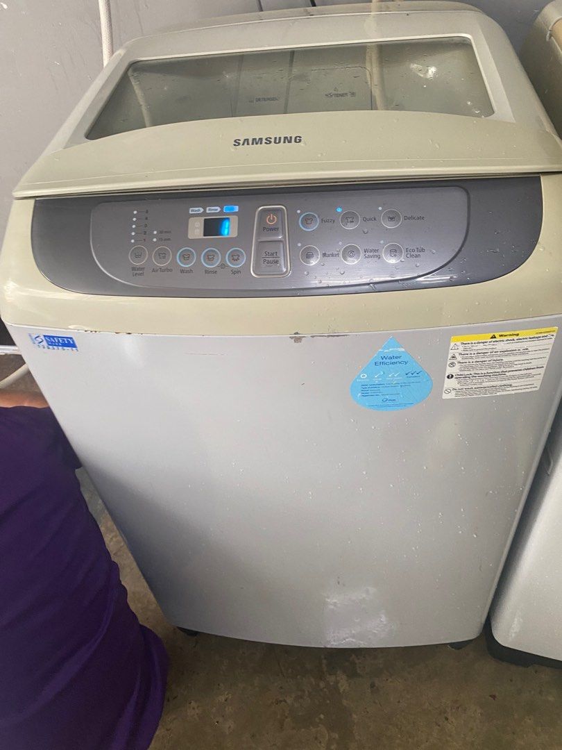 Samsung 8.5KG Top Loading Washing Machine, TV & Home Appliances