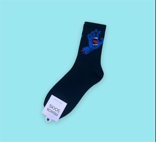 Santa Cruz black high socks
