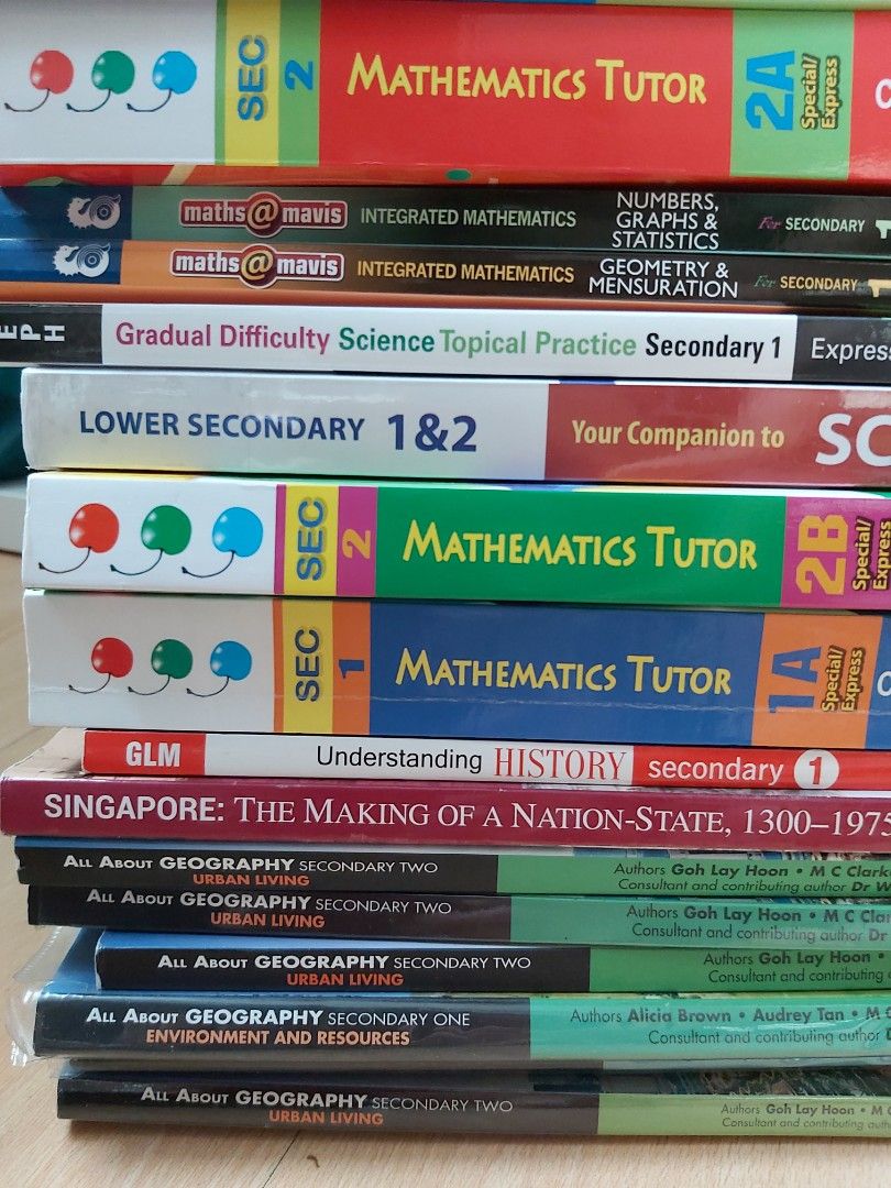SEC 1 AND 2 TEXT & ASSESSMENT BOOKS, Hobbies & Toys, Books & Magazines ...