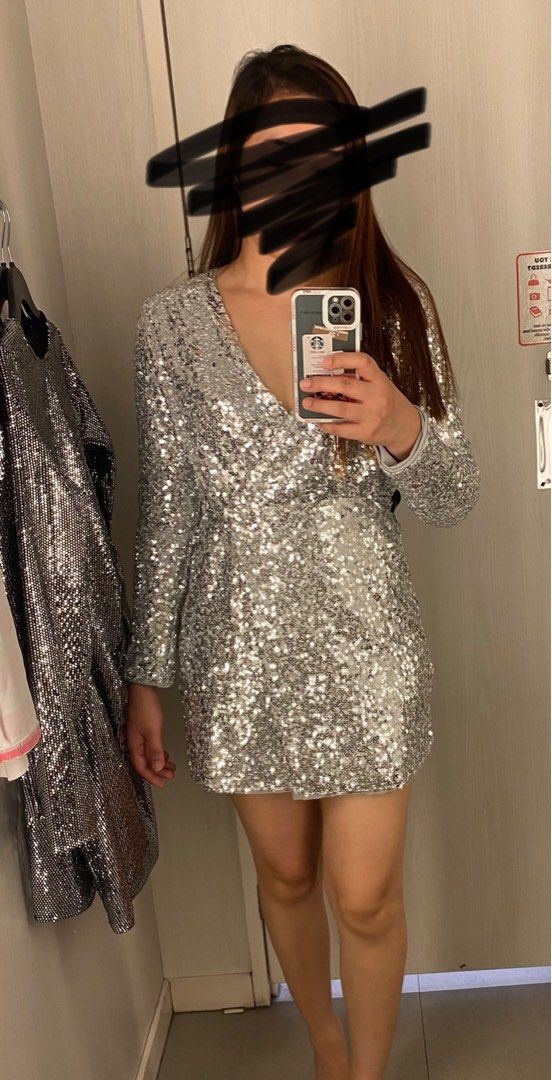 H & sale m sequin dress