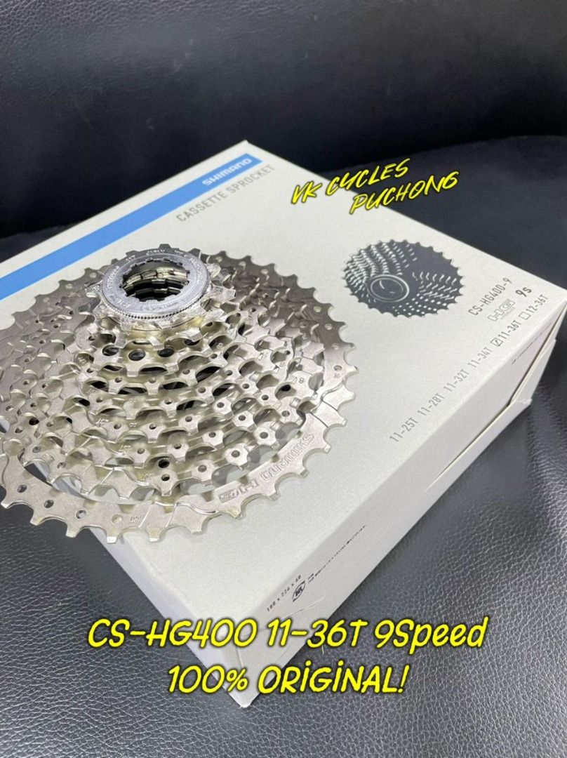 Shimano alivio hg400 9 speed mtb cassette deals