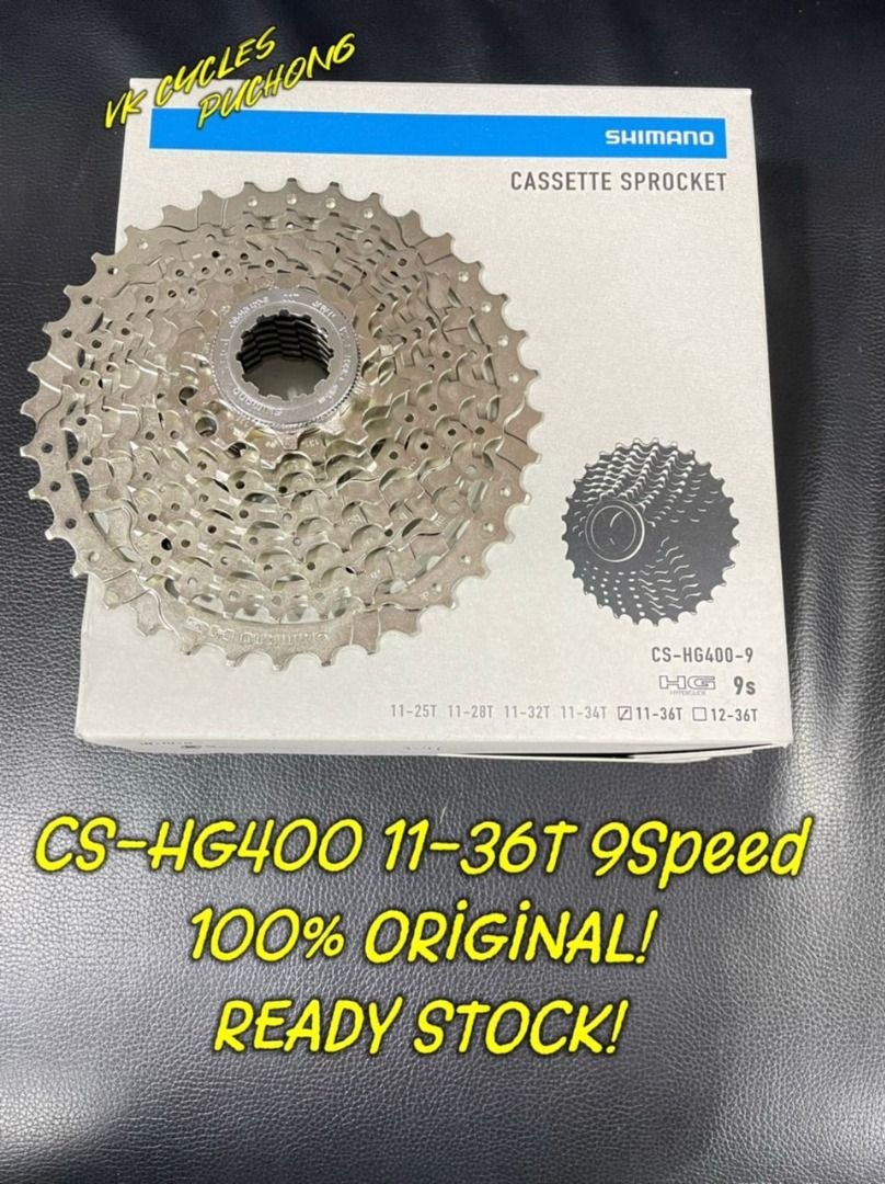 Shimano alivio hg400 hotsell 9 speed mtb cassette