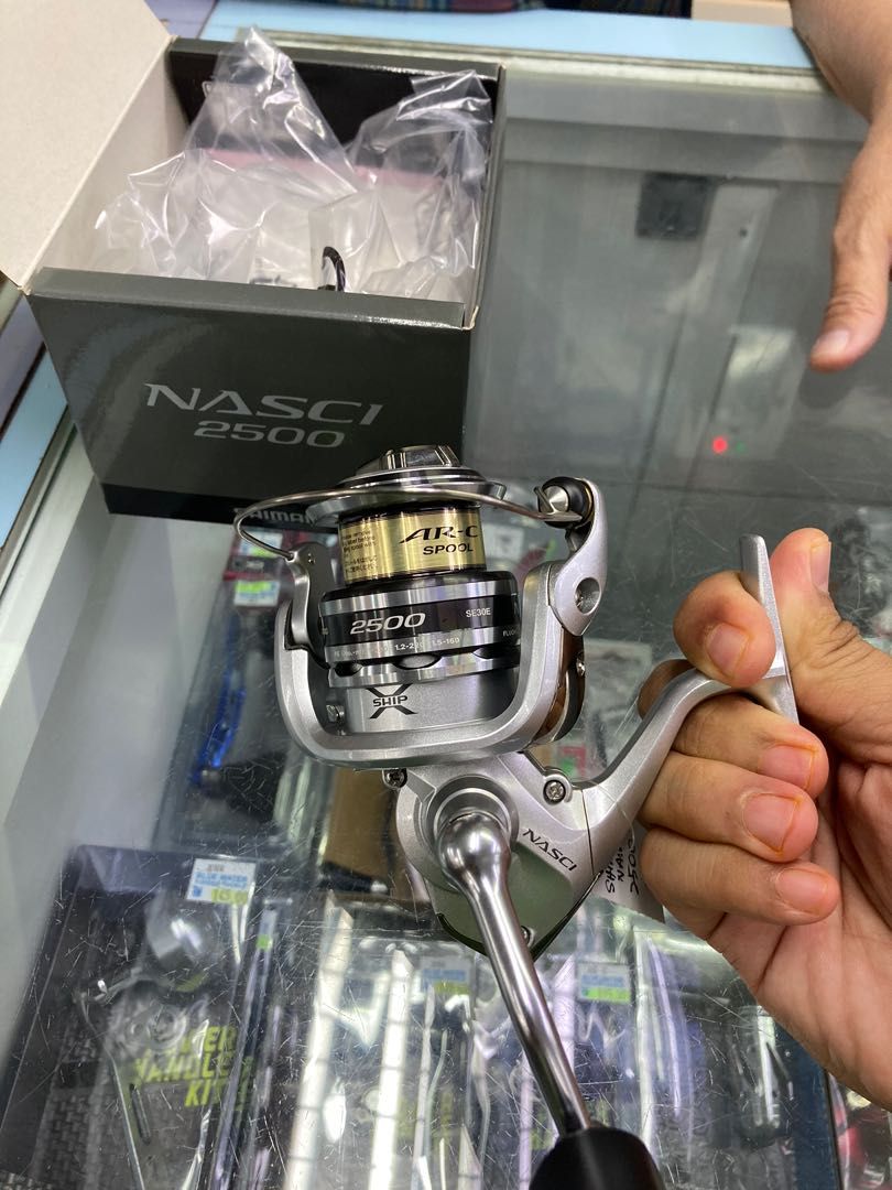 Shimano Nasci 2500, Sports Equipment, Fishing on Carousell
