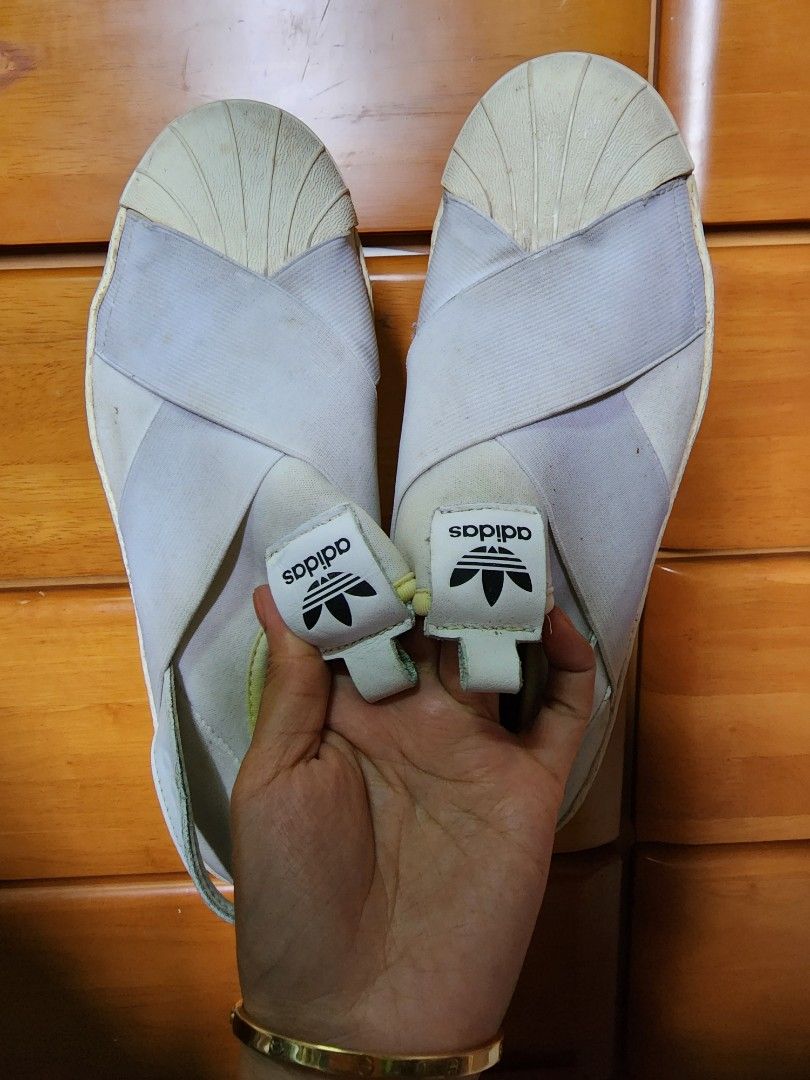 SIZE 6 Original ADIDAS Superstar Slip on Shoes Women s Fashion