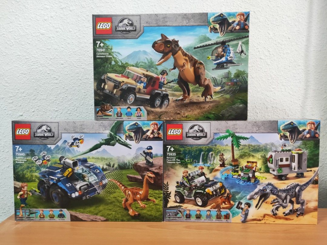 Gallimimus chase lego online jurassic world