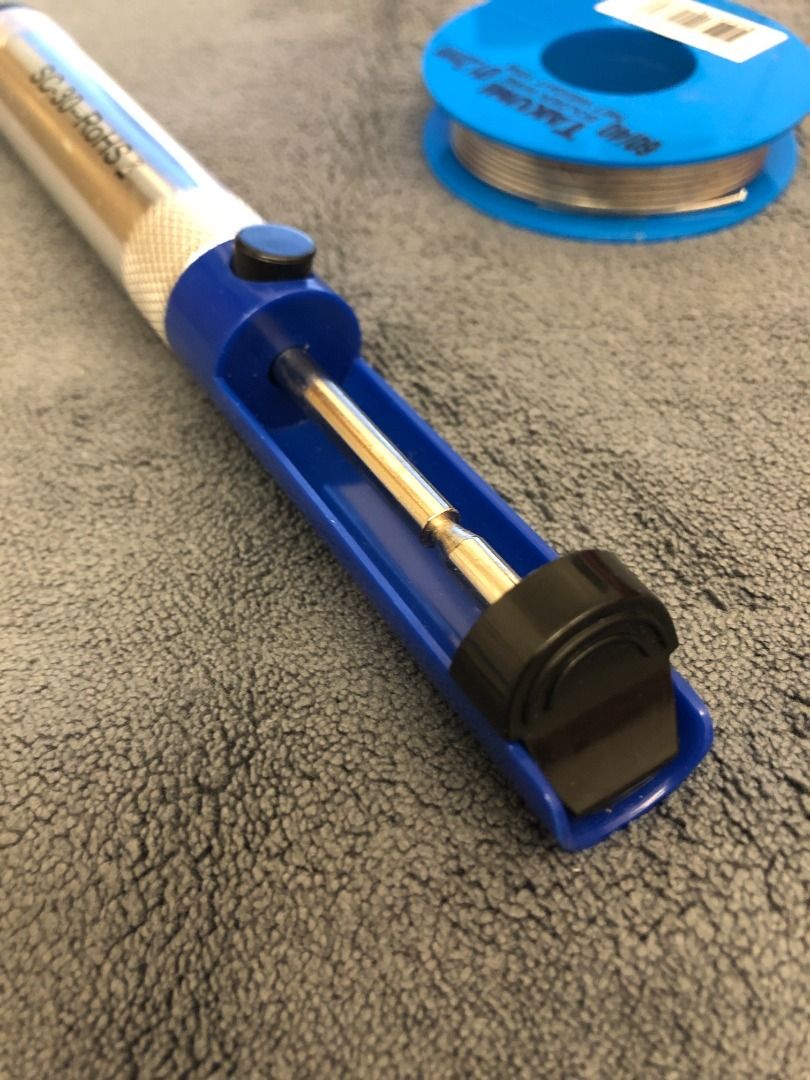 Solder Sucker Desoldering Pump,Electric Soldering Iron Auxiliary Tool