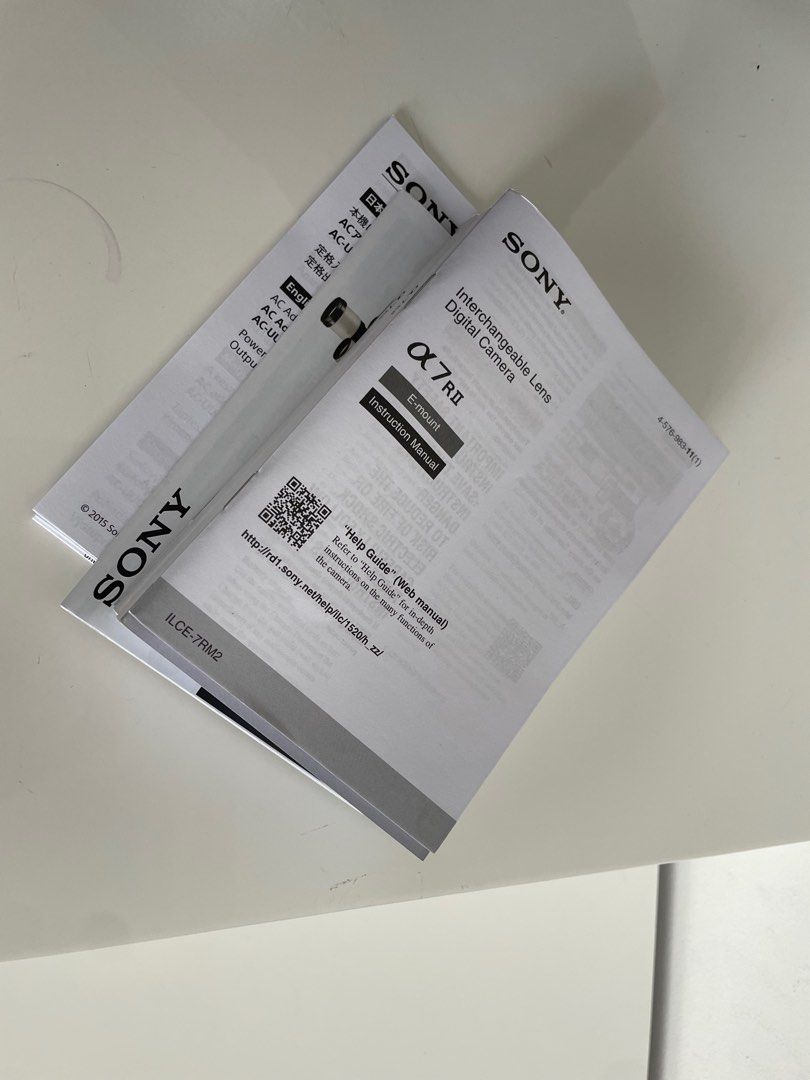 Sony A7Rii (box, original manuals, 4 batteries etc), Photography