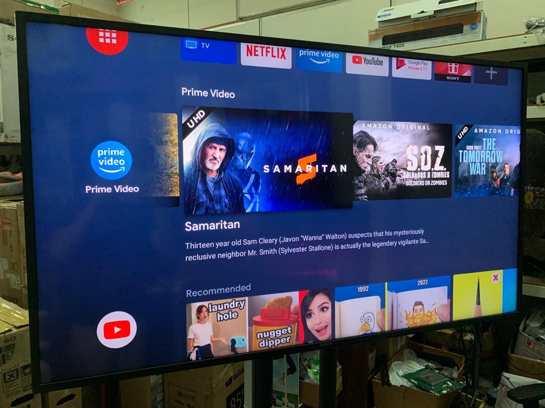 Sony OLED TV XBR 65A8G 65Inch 4K Ultra HD Smart BRAVIA OLED TV, TV