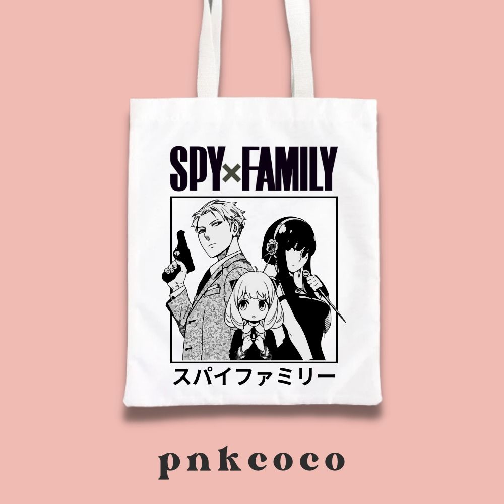 Yor Forger from Spy x Family Tote Bag with Cool Posing and Character Design TS04