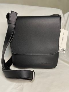Straightforward Leather Sling Bag