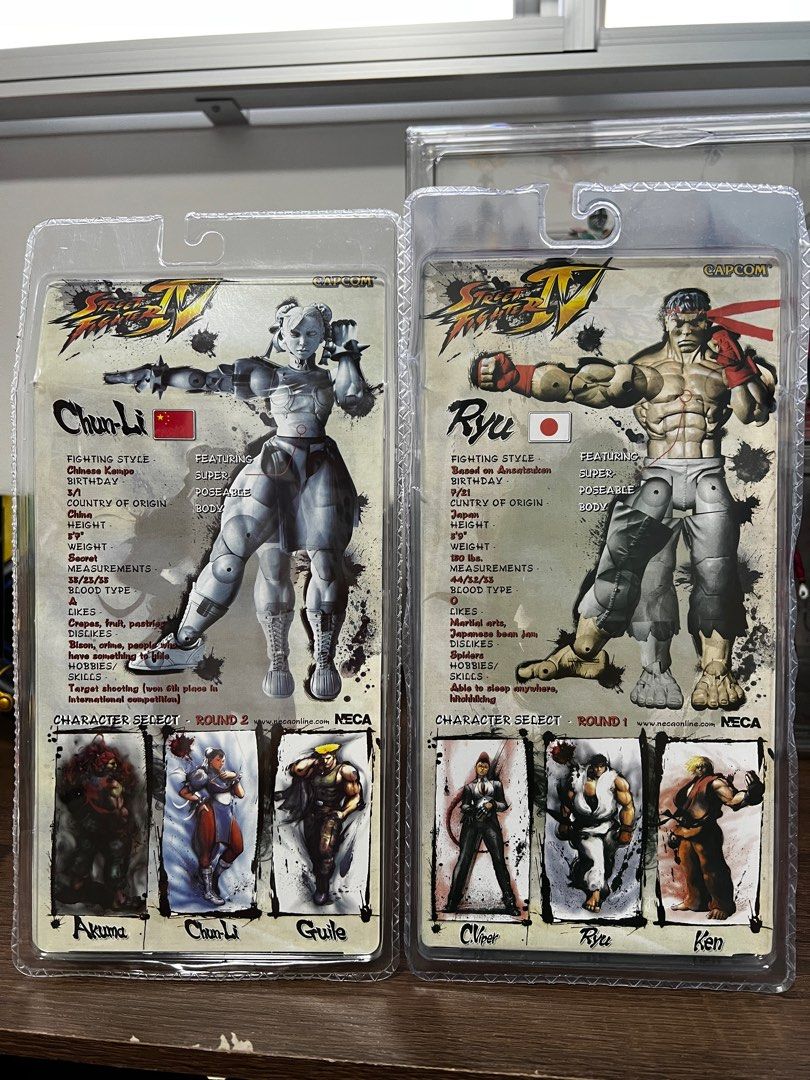 Street Fighter Series 1 3 Figure Ken (Player 2) - Monkey Paw México