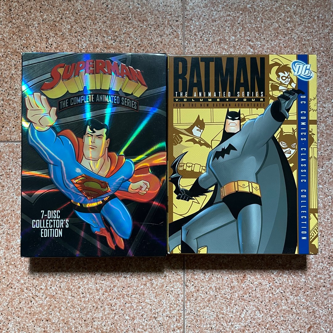 Superman/Batman The Animated Series DVD Clearance Sale, Hobbies & Toys