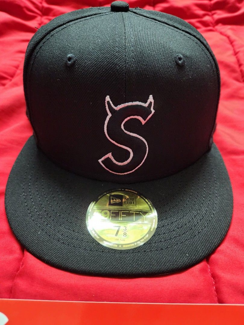 7 1/2 supreme S Logo New Era帽子