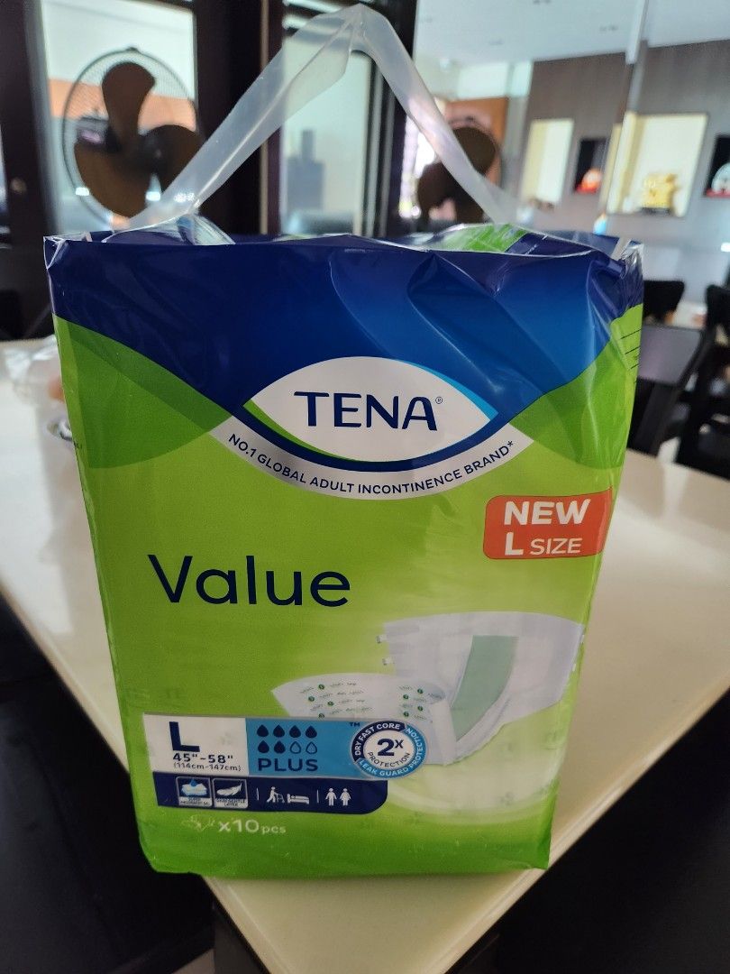 TENA value size L (6 pack), Beauty & Personal Care, Sanitary Hygiene