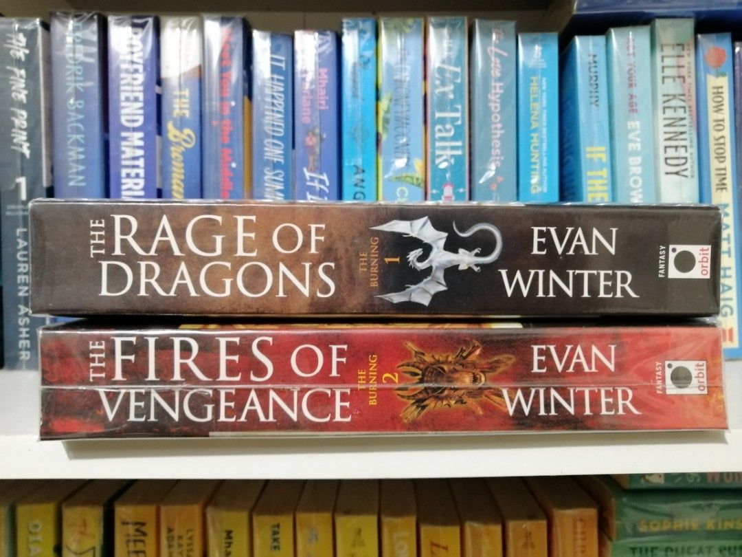 The Burning Series by Evan Winter (set), Hobbies & Toys, Books & Magazines, Fiction & Non