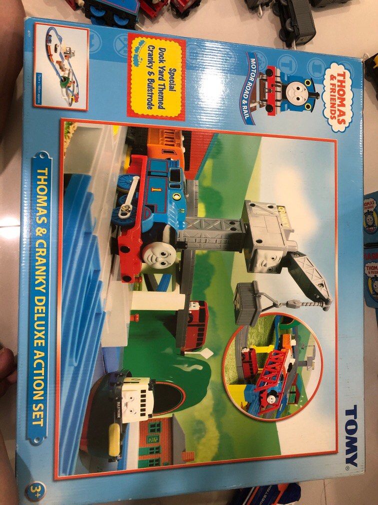cranky thomas the train set