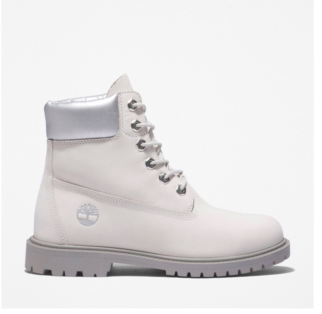 All white clearance timberland boots