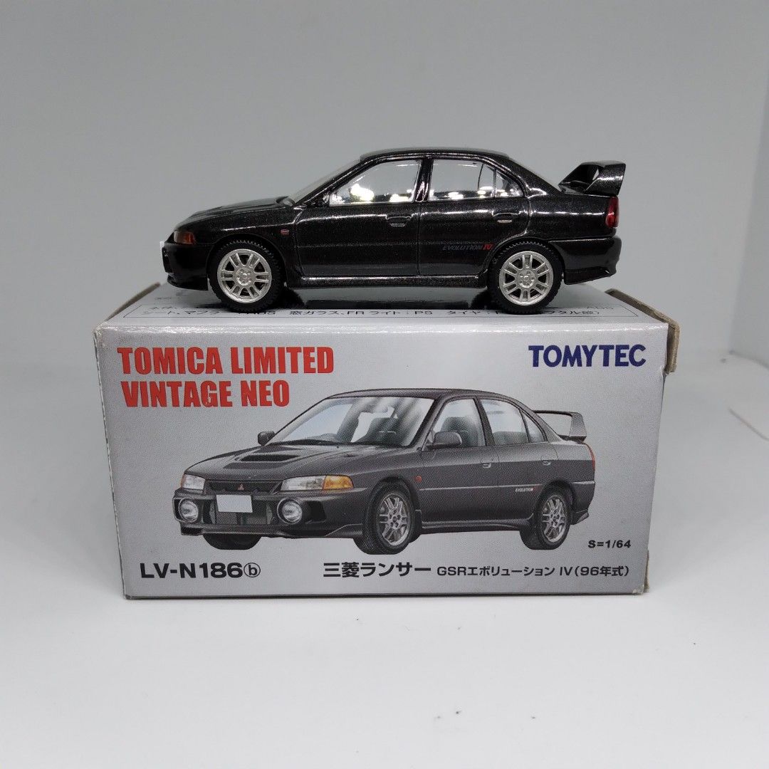 TOMICA LIMITED VINTAGE NEO mitsubishi evolution 4 (side mirror patah