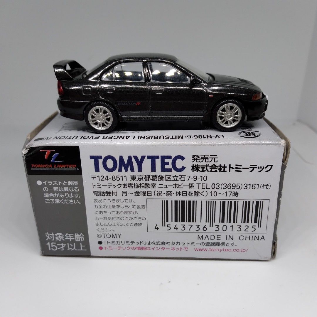 TOMICA LIMITED VINTAGE NEO mitsubishi evolution 4 (side mirror patah