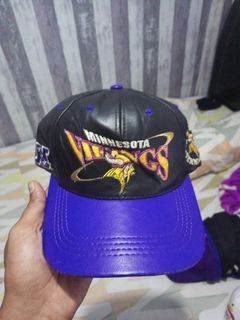 Topi vintage Vikings Minnesota full kulit