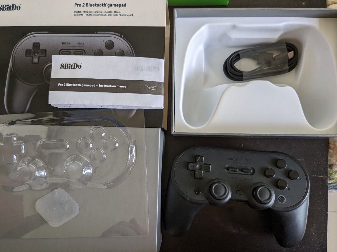 TORAKTECH 8BitDo Pro 2 Switch Wired / Wireless Gamepad Pro Controller ...