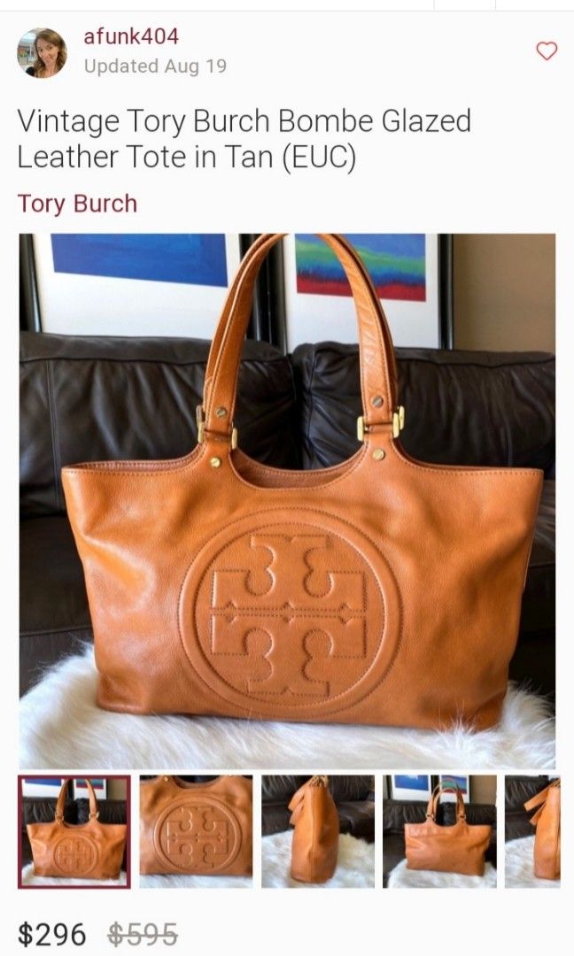 Tory Burch Perry Bombe Glazed Mini Bag