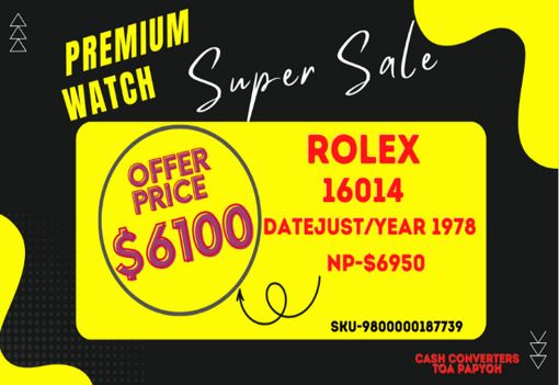 Rolex sales cash converters