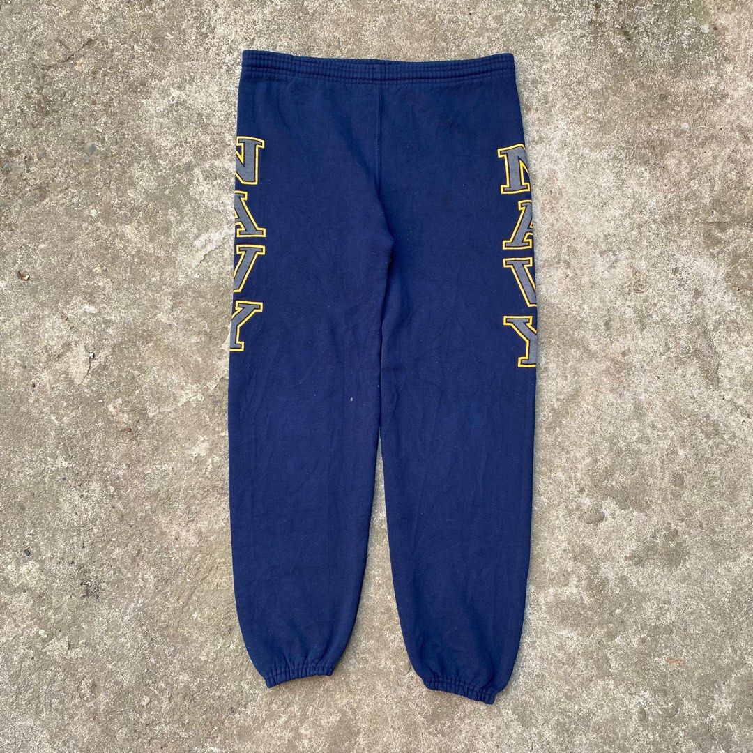 US Navy Sweatpants, Men's Fashion, Bottoms, Joggers on Carousell