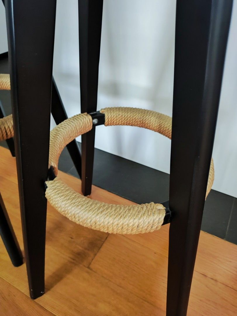 Used Bar Stools, Furniture & Home Living, Furniture, Chairs on Carousell