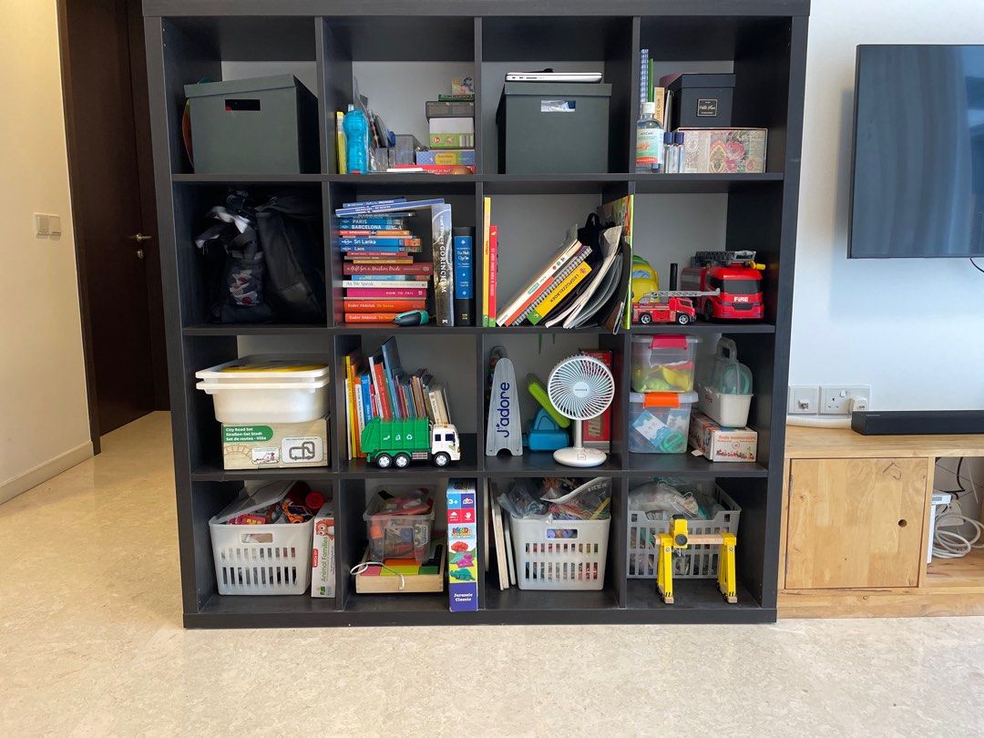 Used IKEA Kallax Shelving Unit, Furniture & Home Living, Furniture