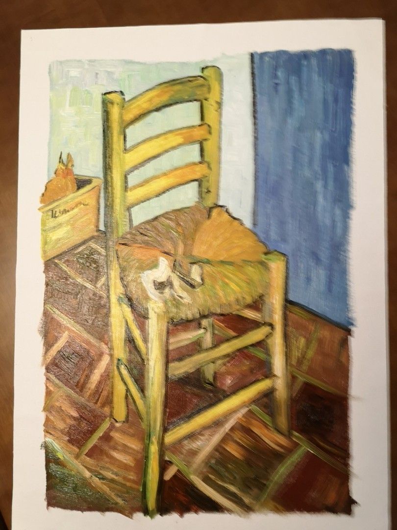 Van Gogh (Handpainted reproduction oil painting) 430mm x 610mm(20